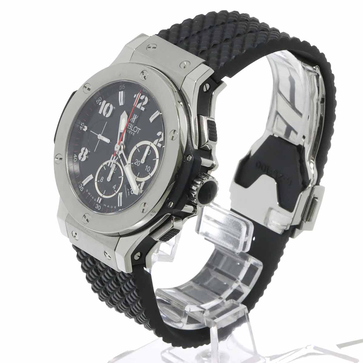 Big Bang Steel 301 SX 130 RX Black Dial Mens Watch