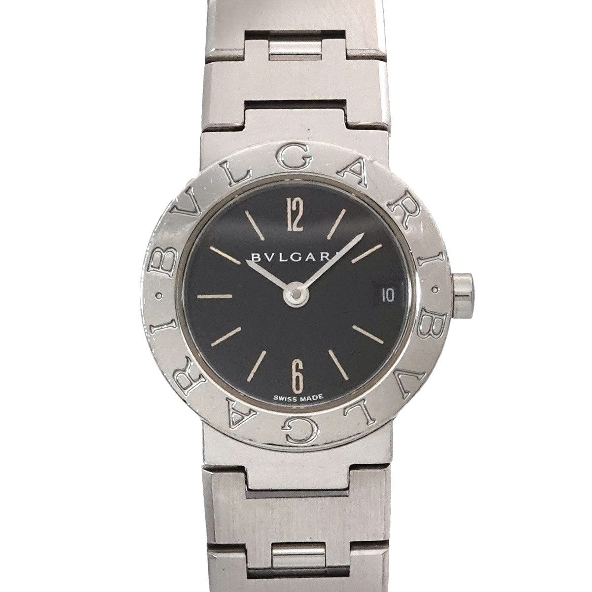 BVLGARIBVLGARI BB23SS Quartz Black Dial Ladies Watch