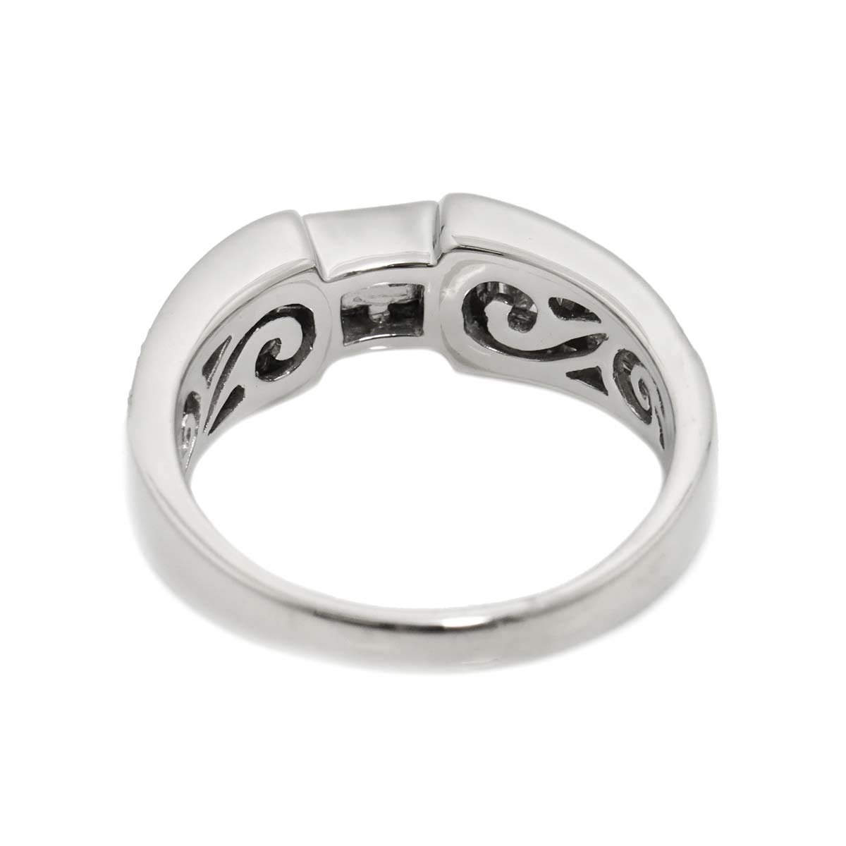 Diamond 0.82ct Ring Pt Platinum size7.75-8(US)