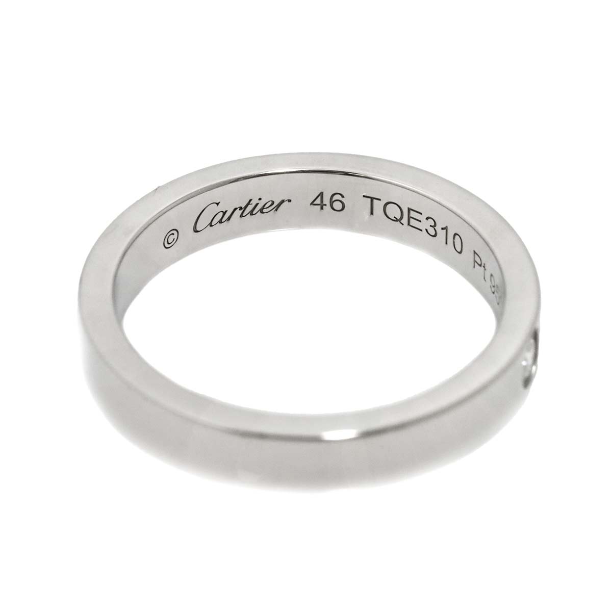 C de Diamond 1P Ring Pt Platinum size46 3.75(US)