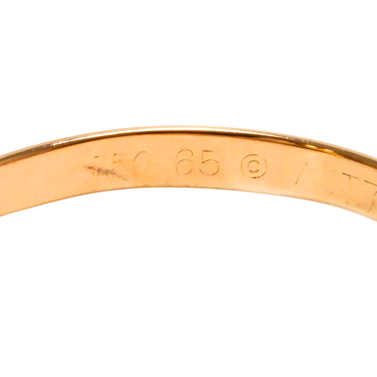 Trinity SM Ring 18K YG WG PG 750 Size65 11(US)