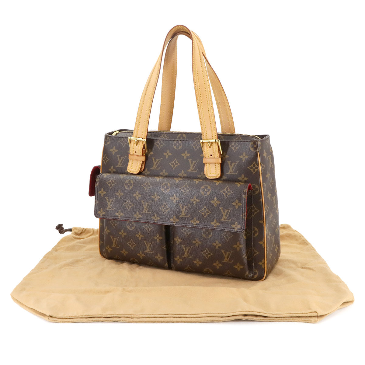 Monogram Multipli Cite Tote Bag Brown M51162 Purse