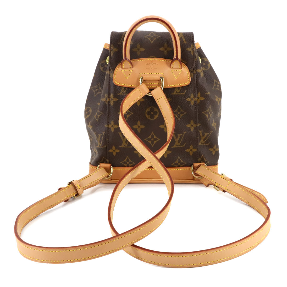Monogram Mini Montsouris Backpack Brown M51137 Purse