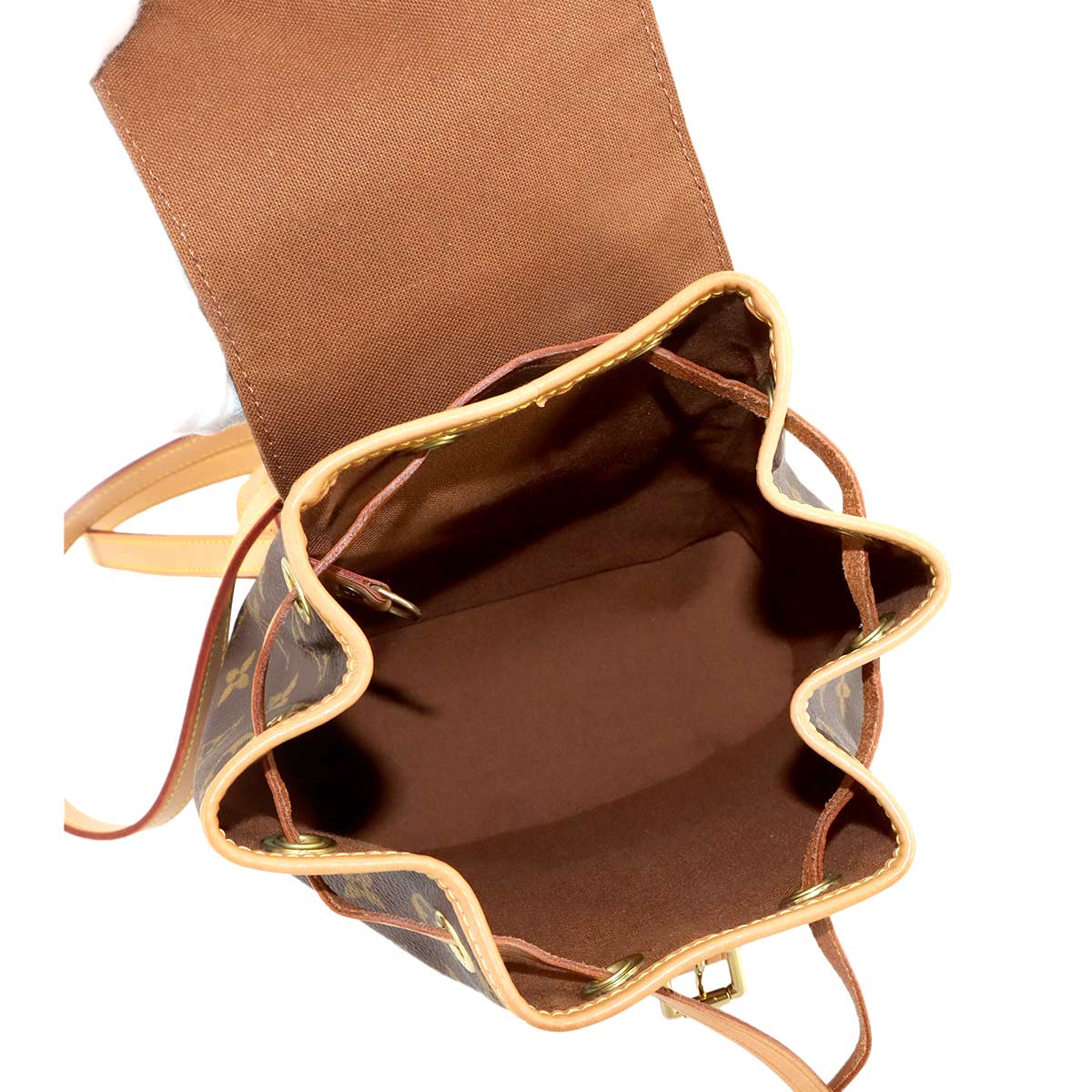 Monogram Mini Montsouris Backpack Brown M51137 Purse