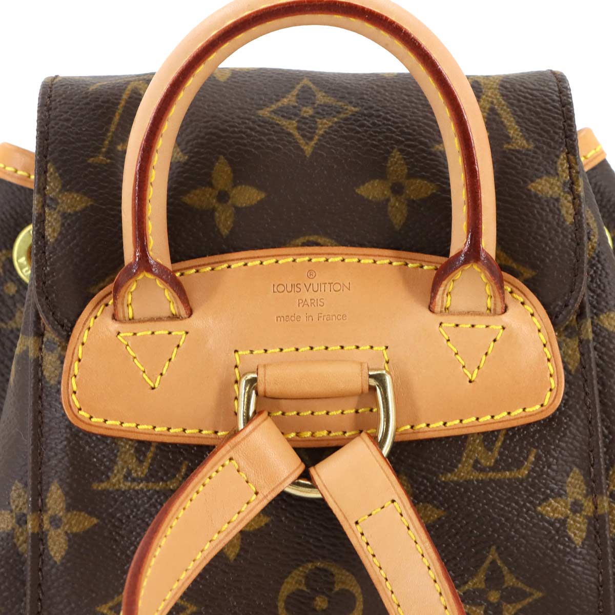 Monogram Mini Montsouris Backpack Brown M51137 Purse