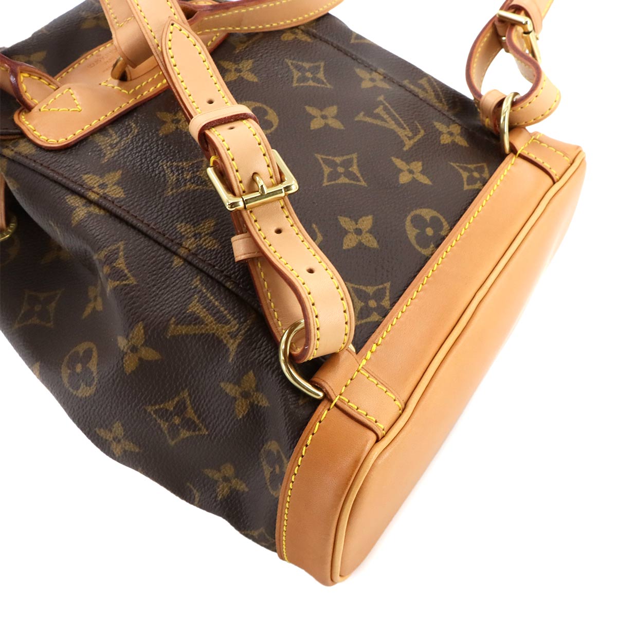 Monogram Mini Montsouris Backpack Brown M51137 Purse