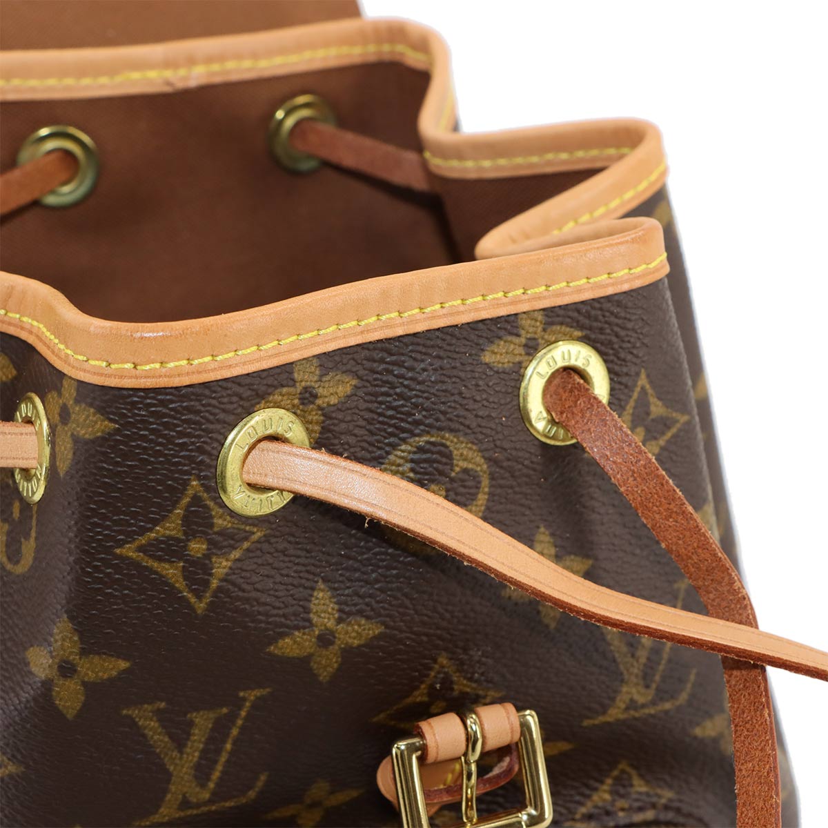 Monogram Mini Montsouris Backpack Brown M51137 Purse