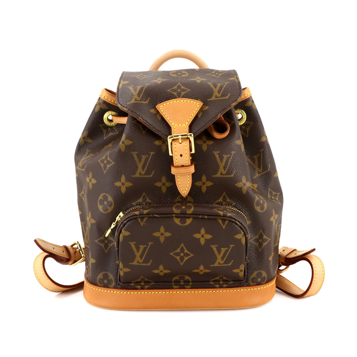 Monogram Mini Montsouris Backpack Brown M51137 Purse