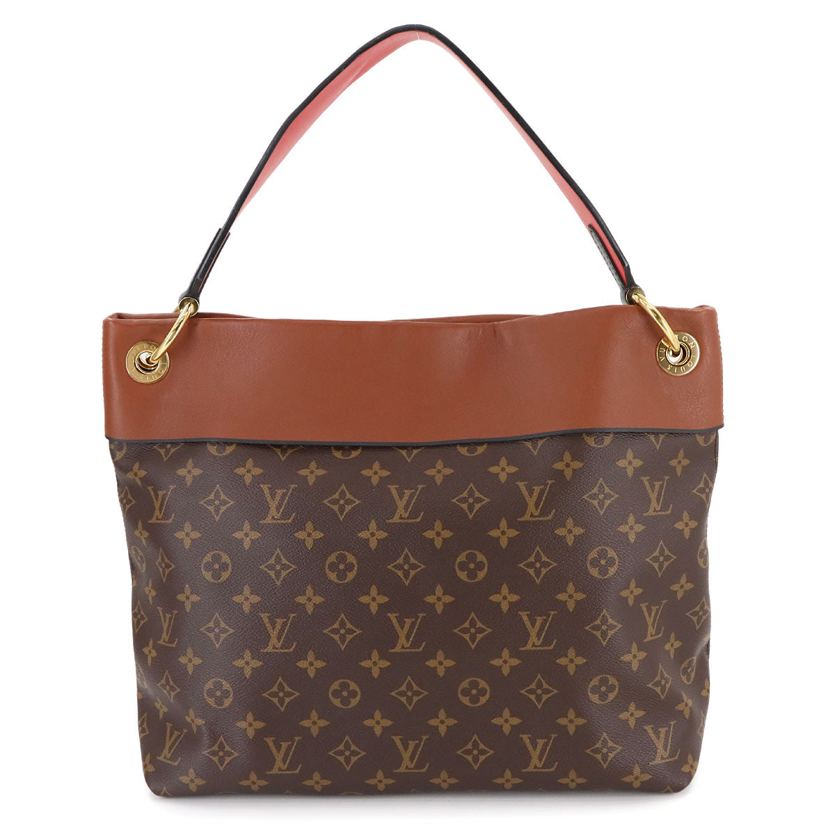 Monogram Tuileries Hobo Shoulder Bag Caramel Brown M43155