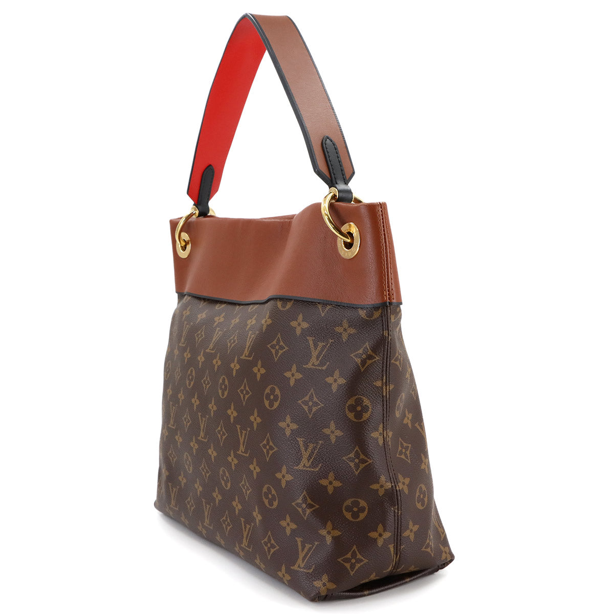 Monogram Tuileries Hobo Shoulder Bag Caramel Brown M43155