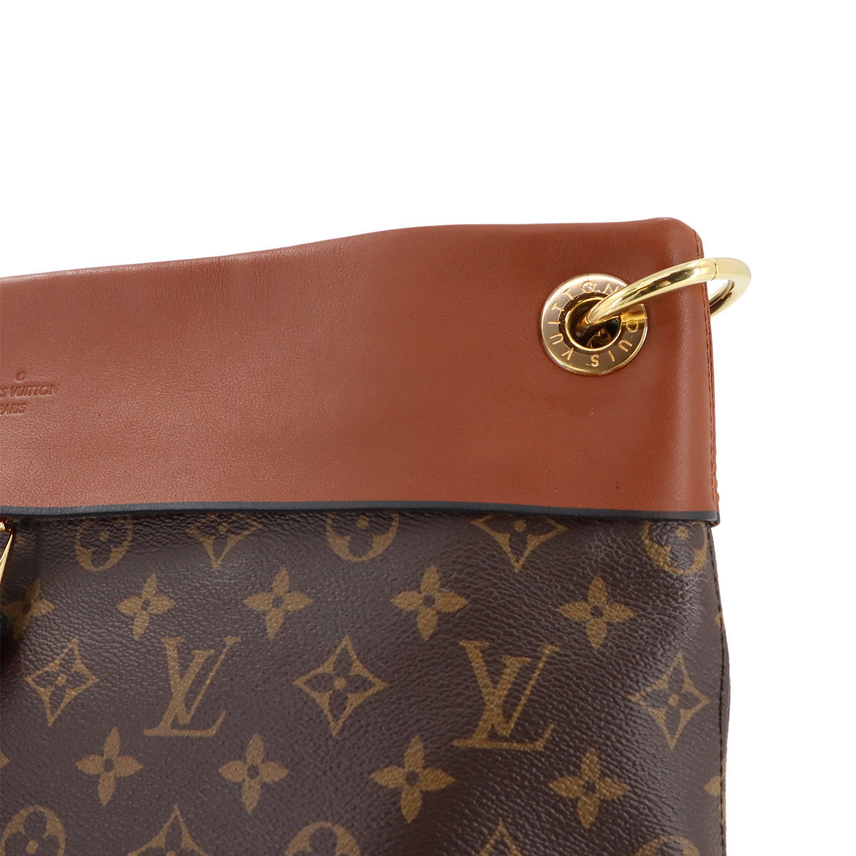 Monogram Tuileries Hobo Shoulder Bag Caramel Brown M43155
