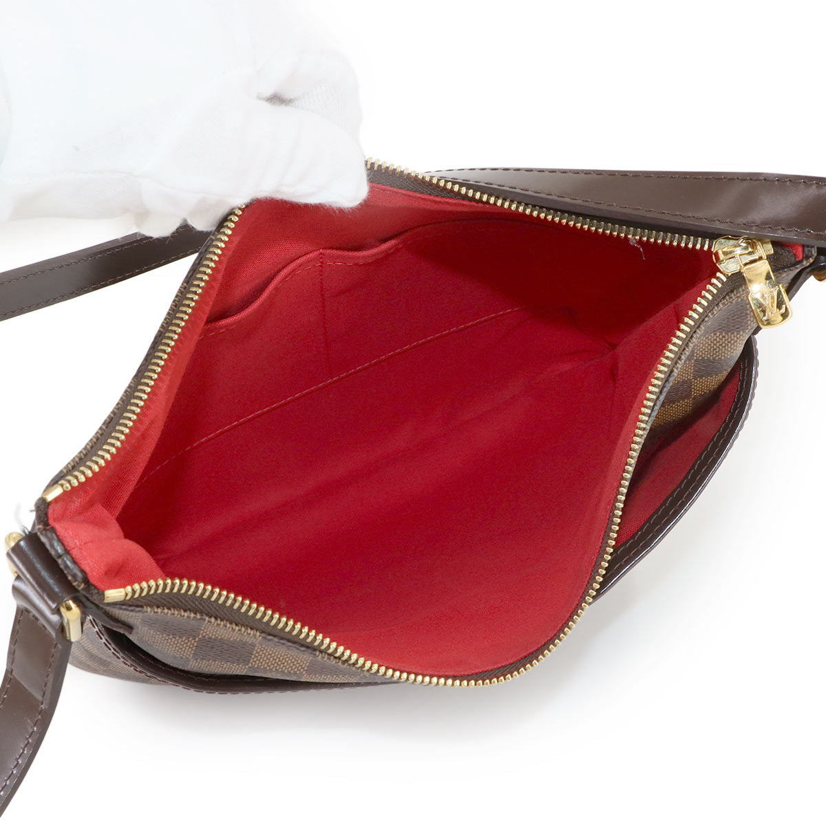 Damier Bloomsbury PM Shoulder Bag Ebene N42251 Purse