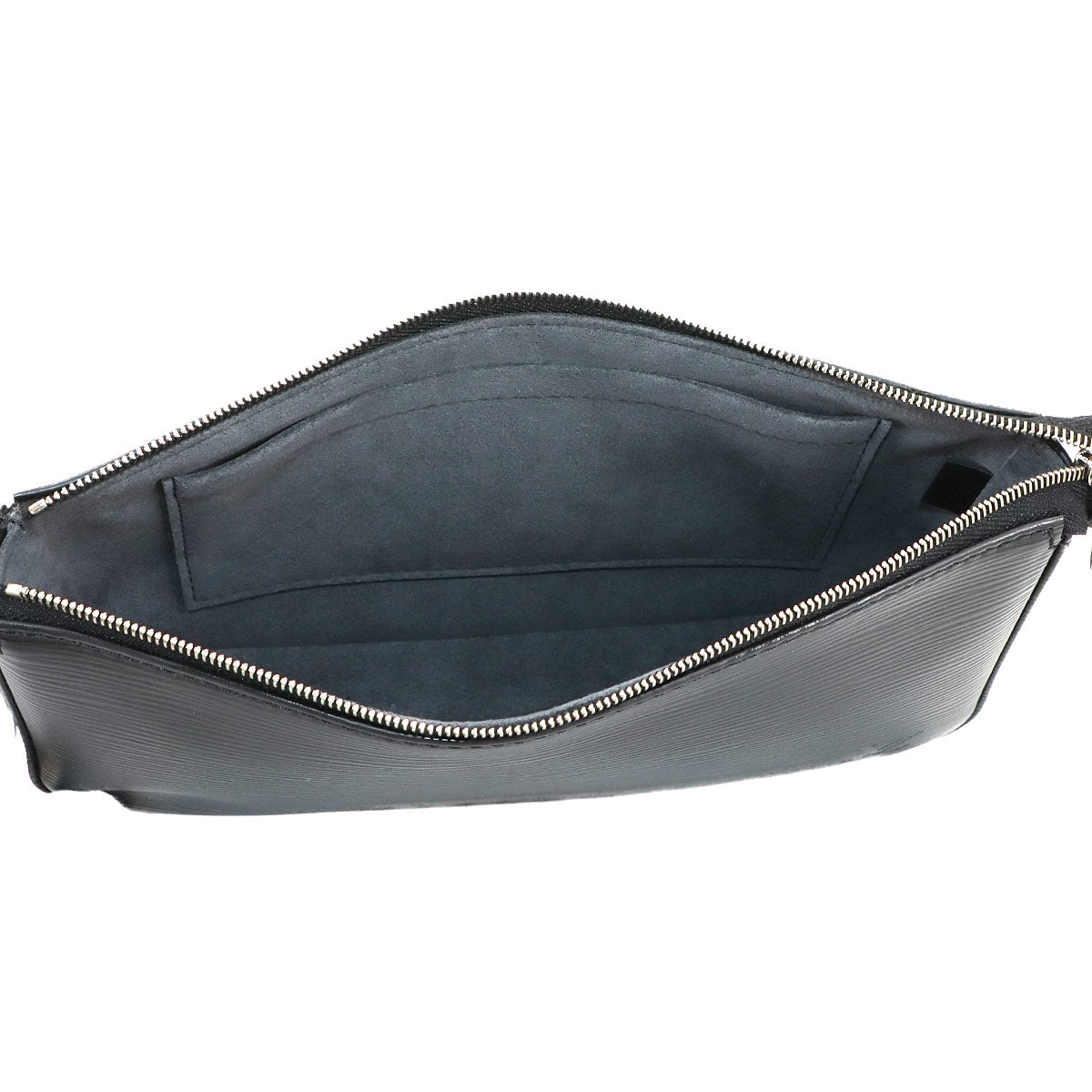 Epi Pochette Accessoires Hand Bag Leather Noir M40632