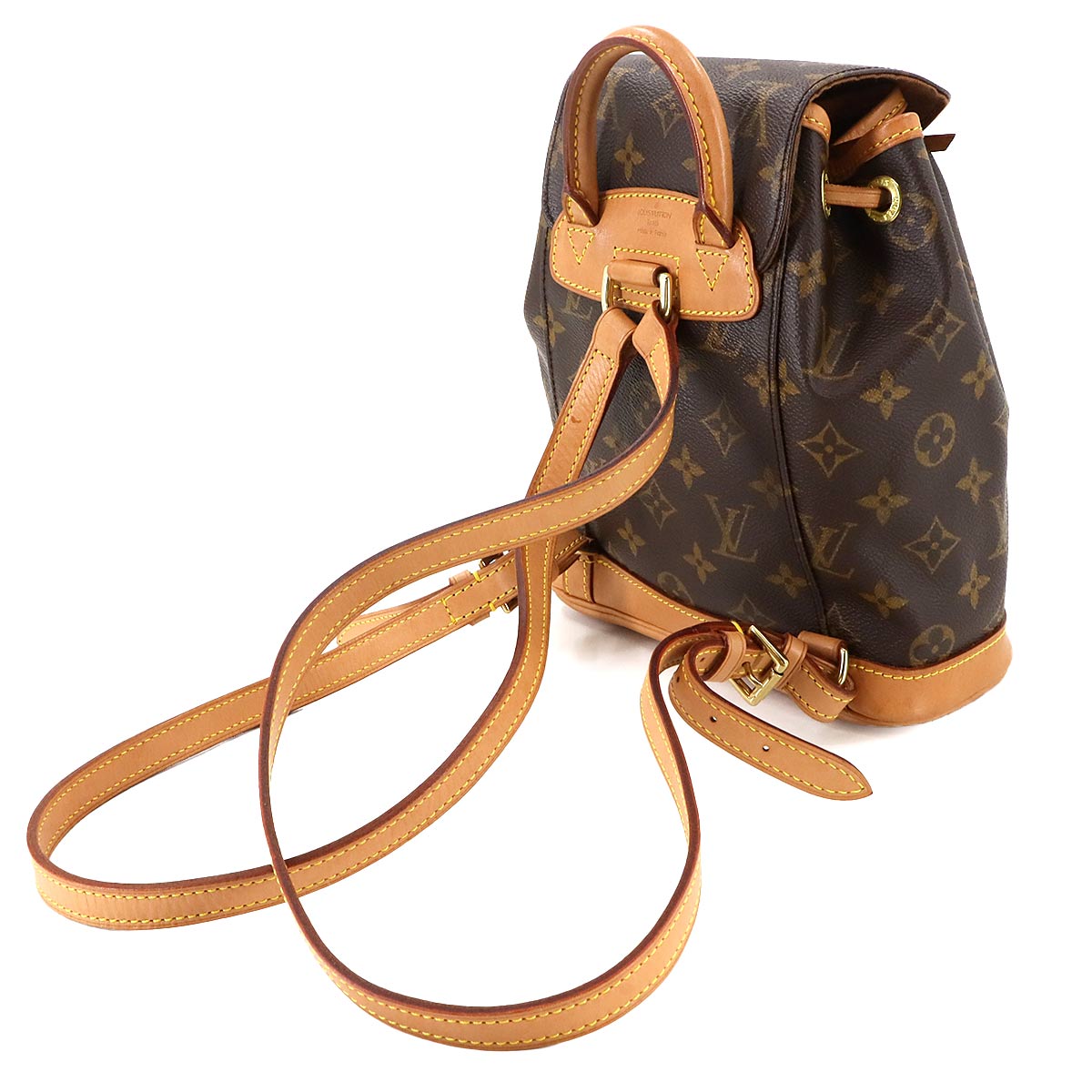 Monogram Mini Montsouris Backpack Brown M51137 Purse