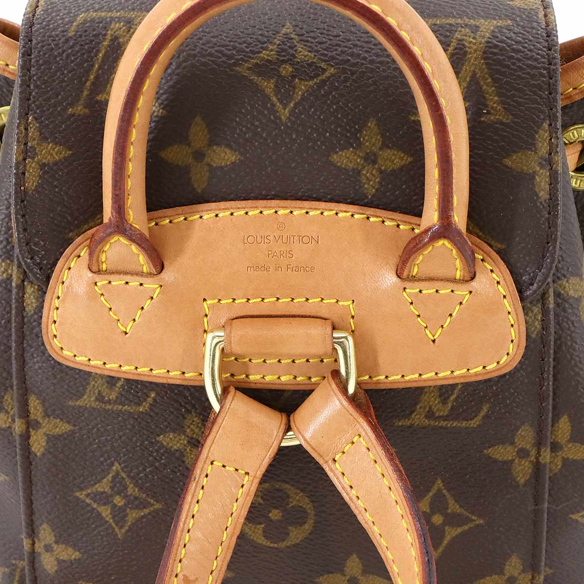 Monogram Mini Montsouris Backpack Brown M51137 Purse