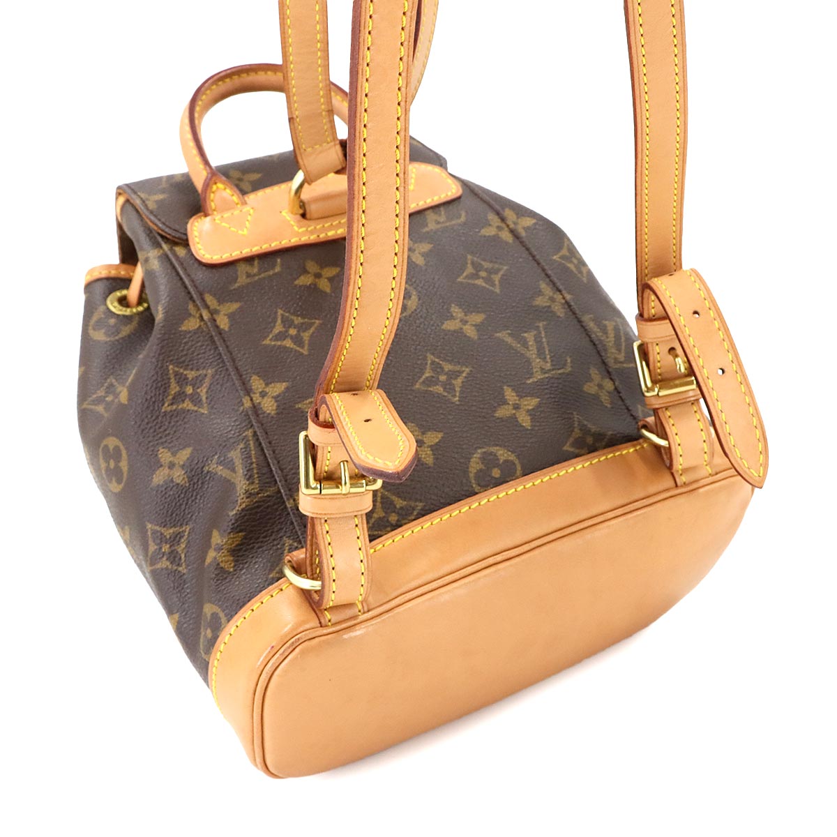 Monogram Mini Montsouris Backpack Brown M51137 Purse