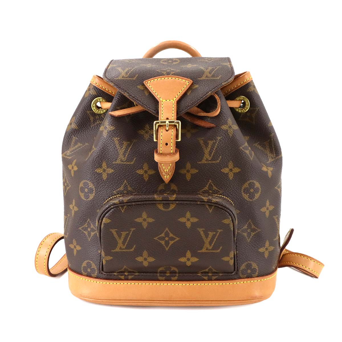 Monogram Mini Montsouris Backpack Brown M51137 Purse