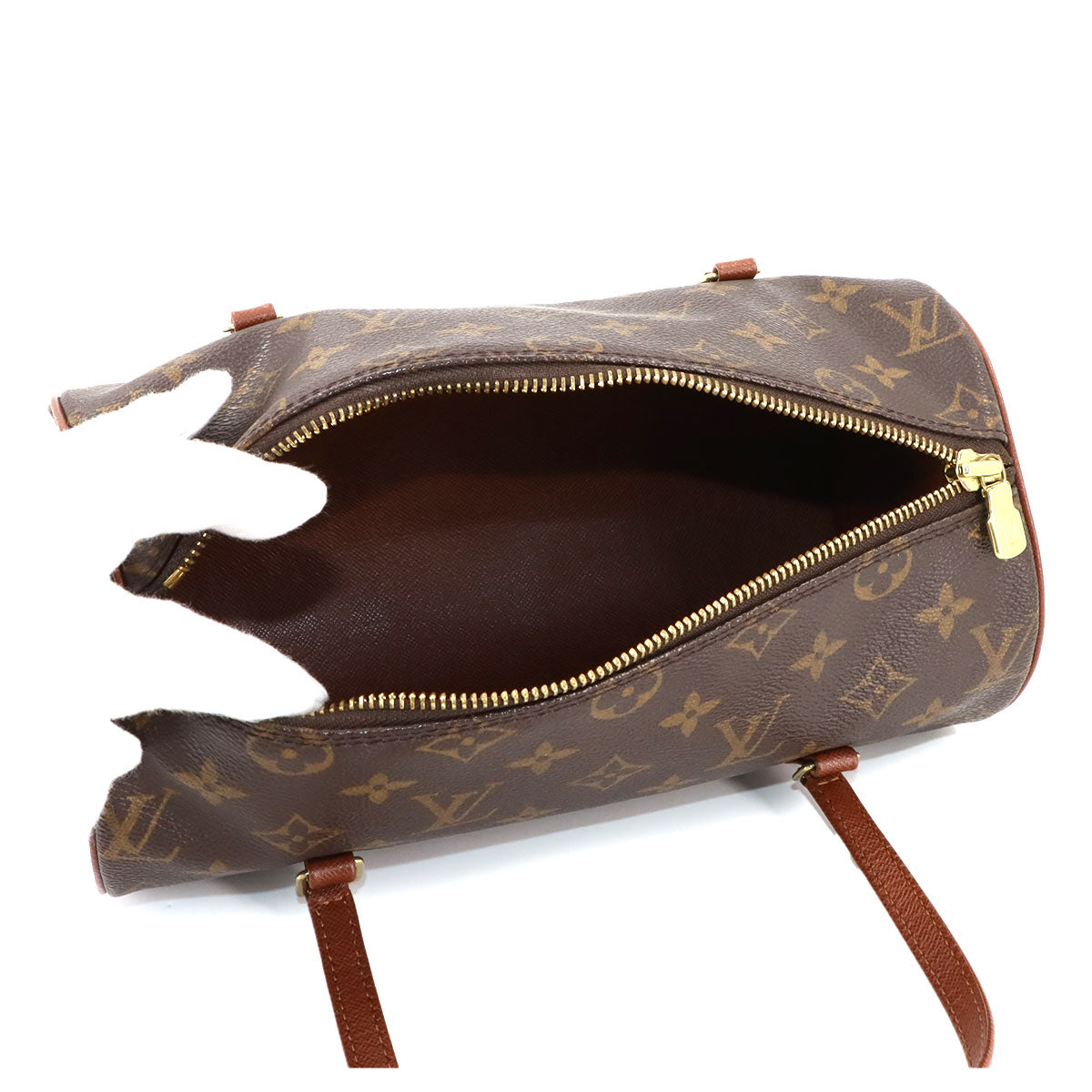 Monogram Papillon 26 Hand Bag Brown M51366 Purse