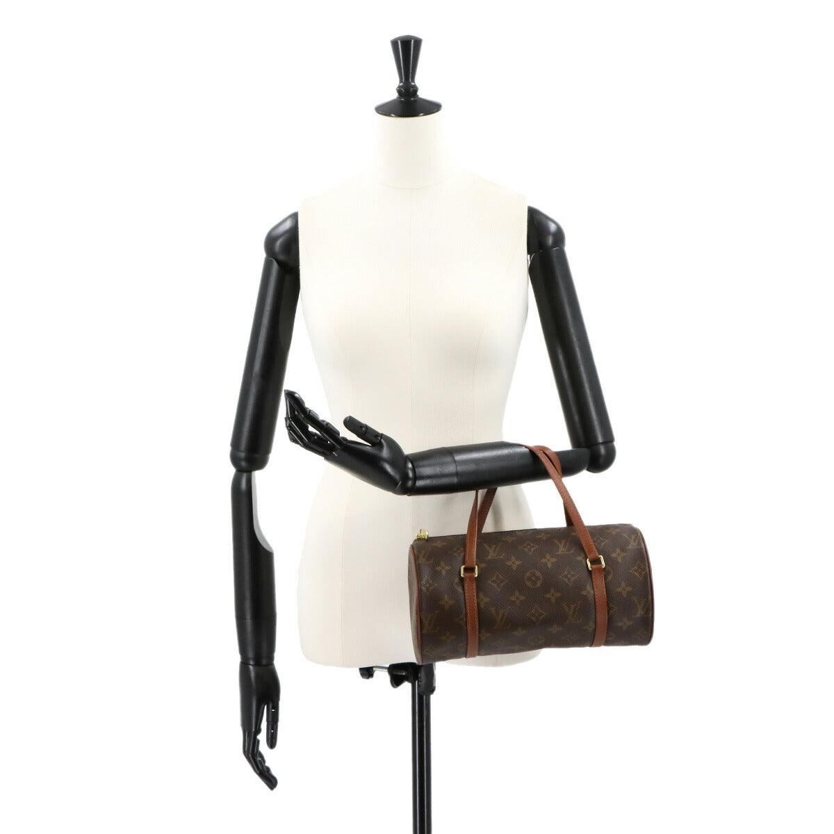 Monogram Papillon 26 Hand Bag Brown M51366 Purse
