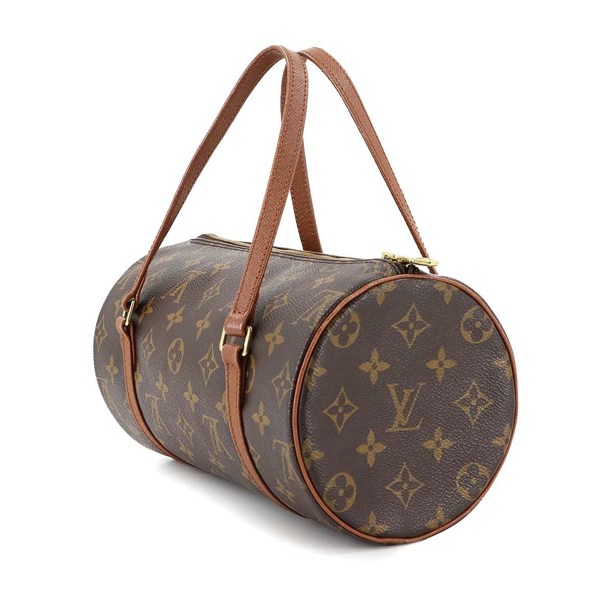 LOUIS VUITTON Monogram Papillon 26 Hand Bag Brown M51366 Purse