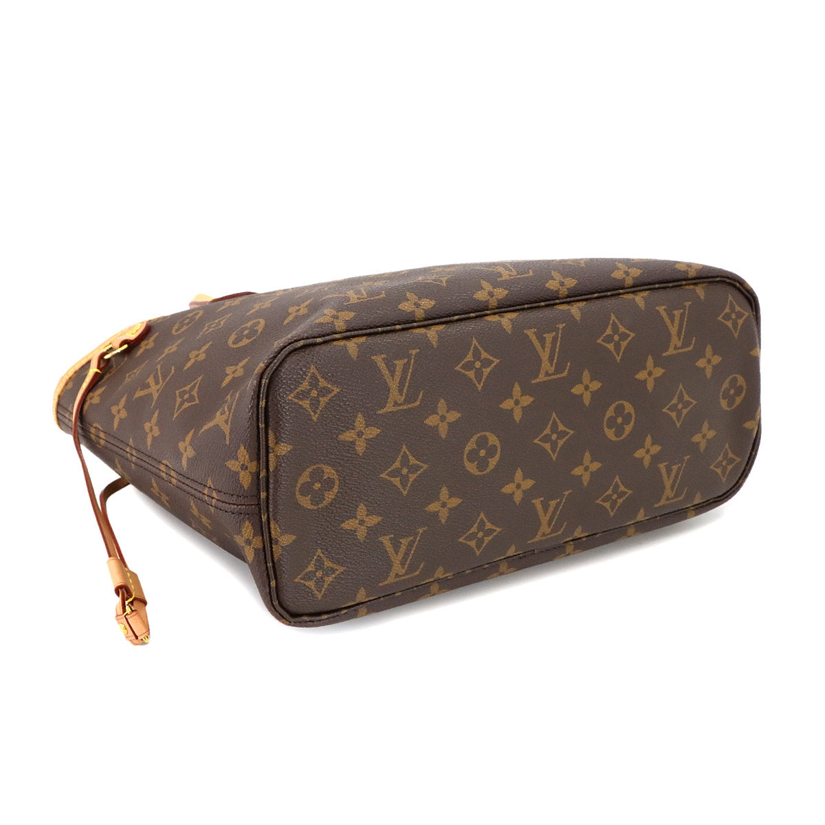 Monogram Neverfull PM Tote Bag Brown Pivoine M41245