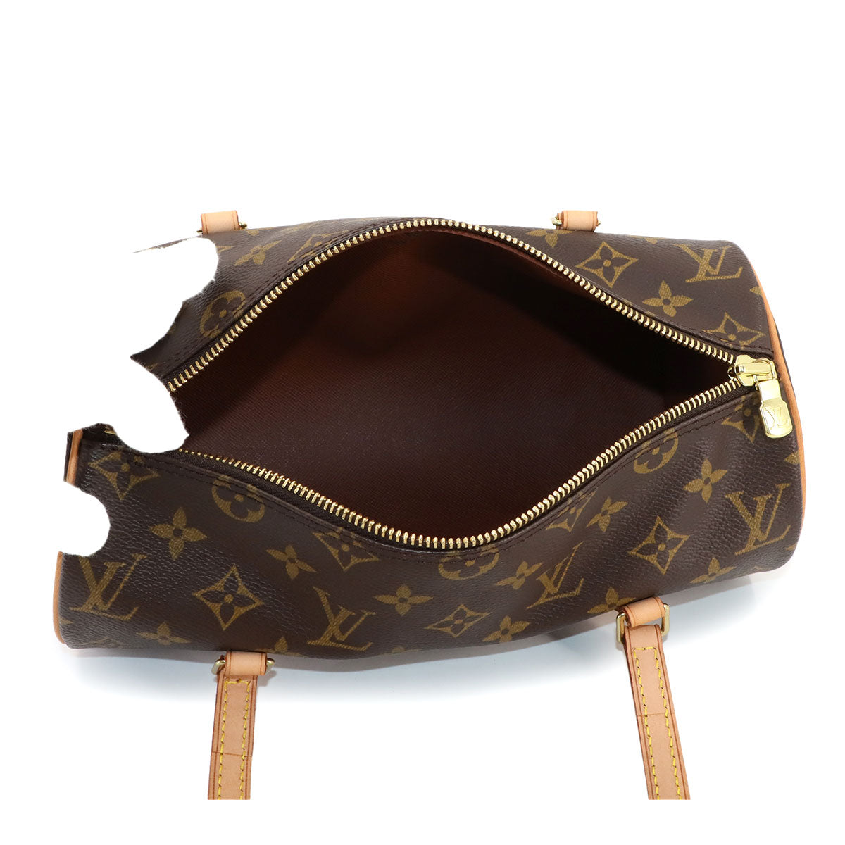 Monogram Papillon 26 Hand Bag Brown M51386 Purse