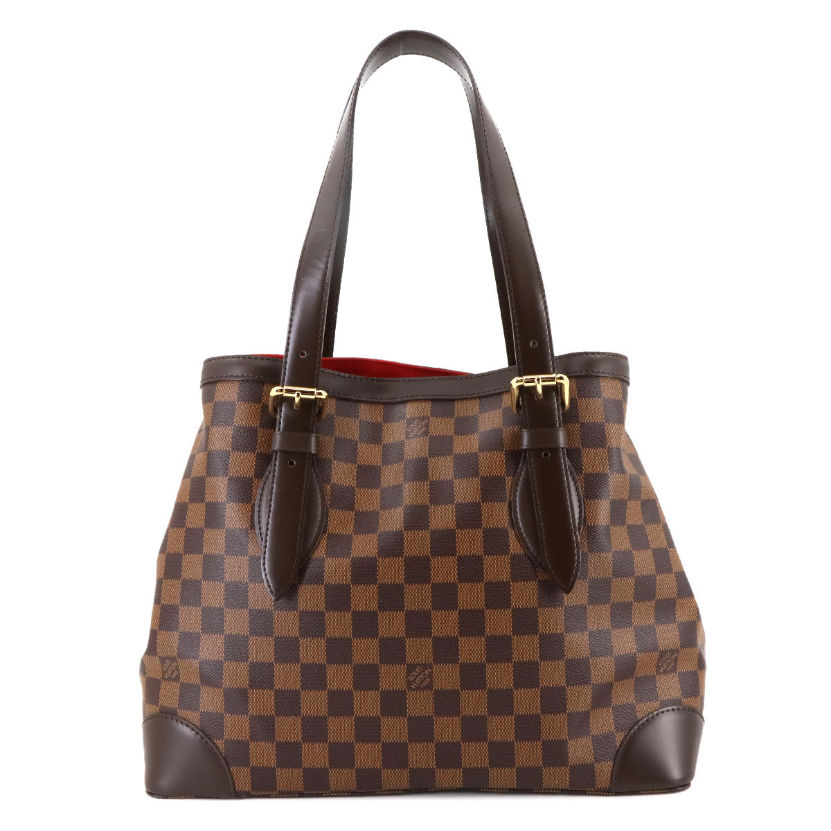 Damier Hampstead MM Tote Bag Ebene Brown N51204 Purse