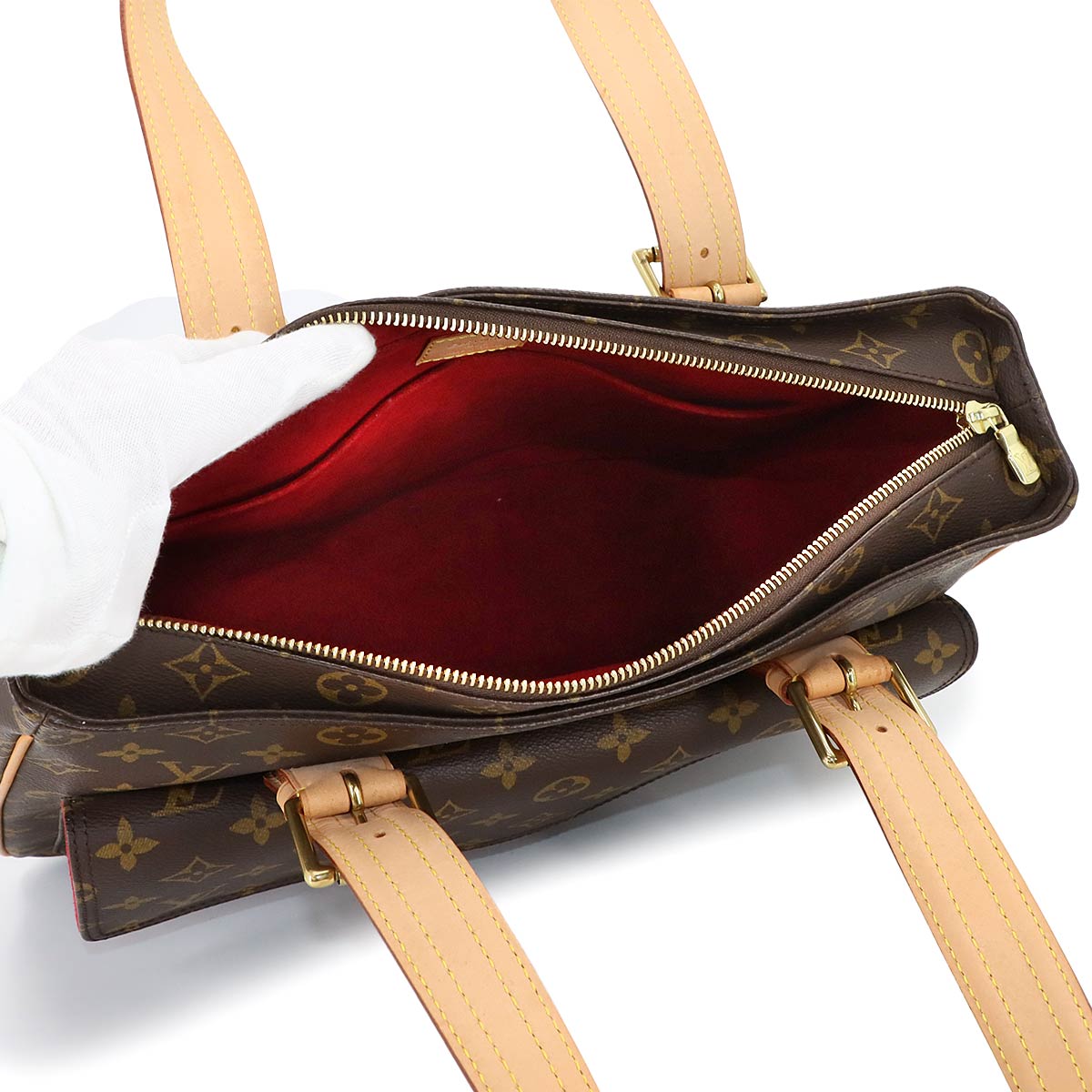 Monogram Multipli Cite Tote Bag Brown M51162 Purse