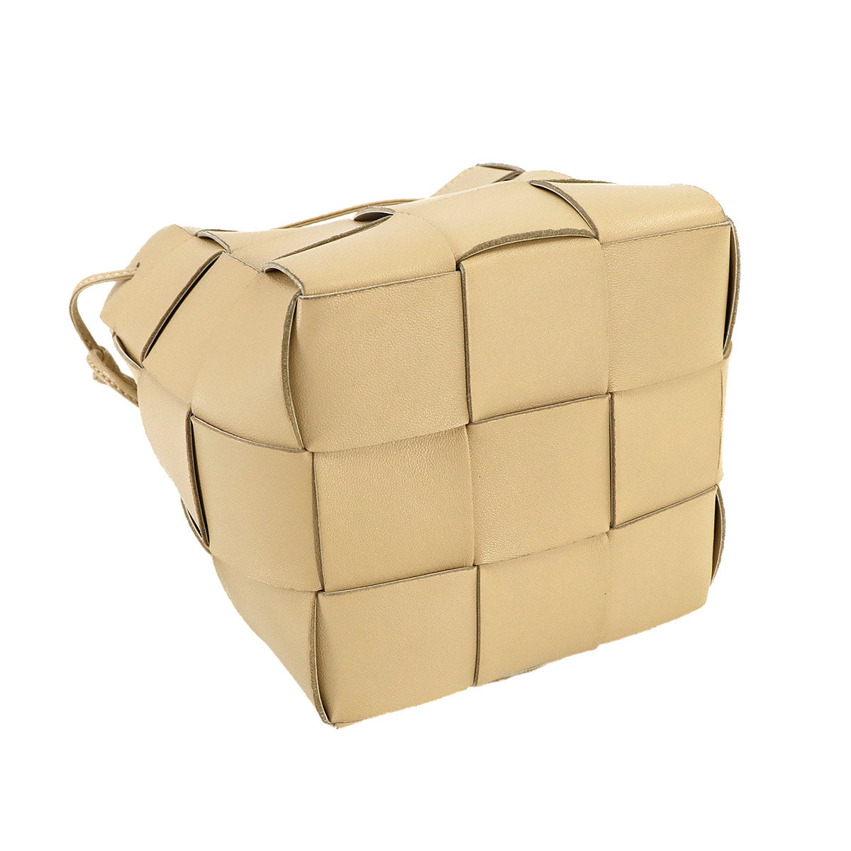 Intrecciato Small Cassette Cross Body Bucket Bag 680218