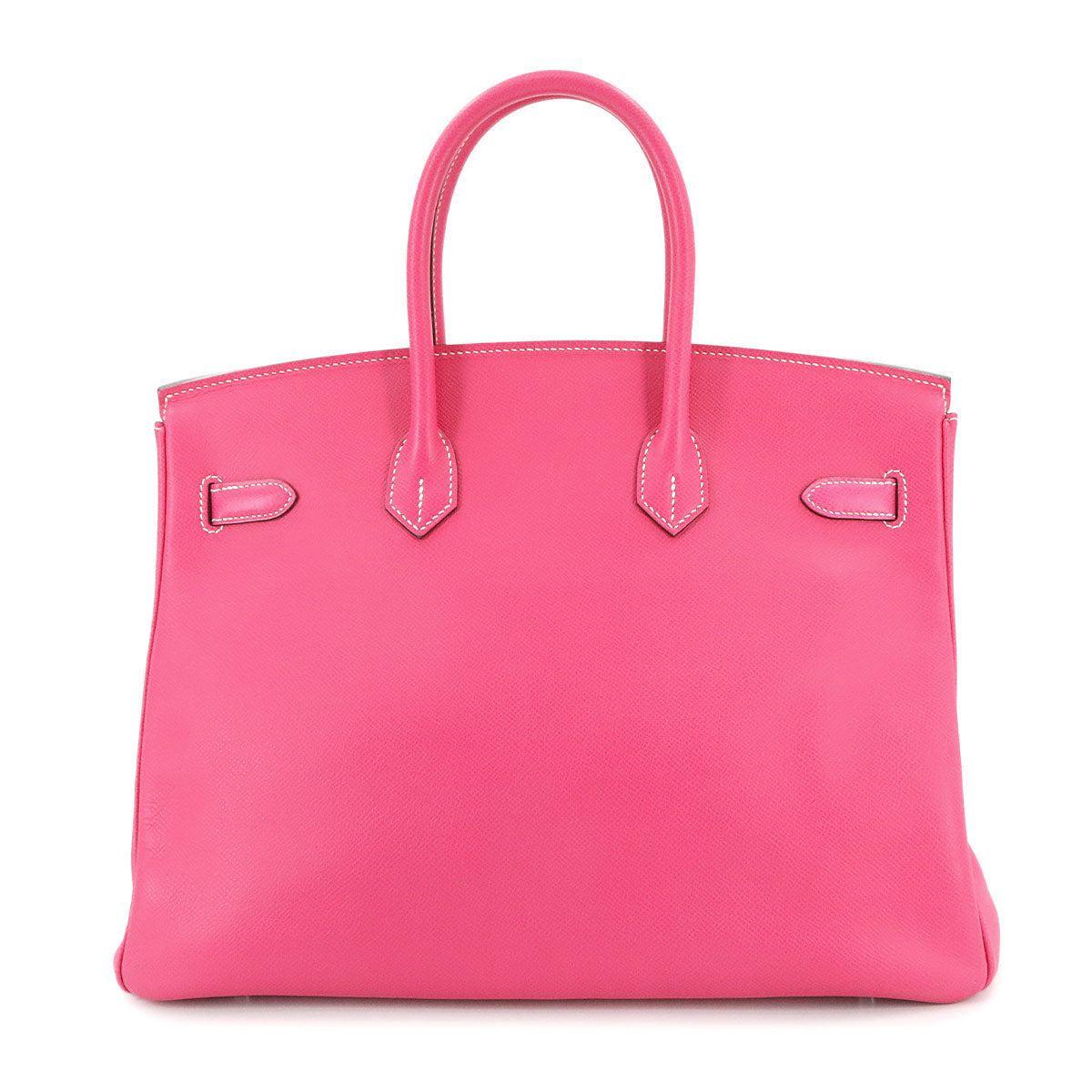 Candy Birkin 35 Epsom Rose Tyrien Ruby Hand Bag Purse Pink