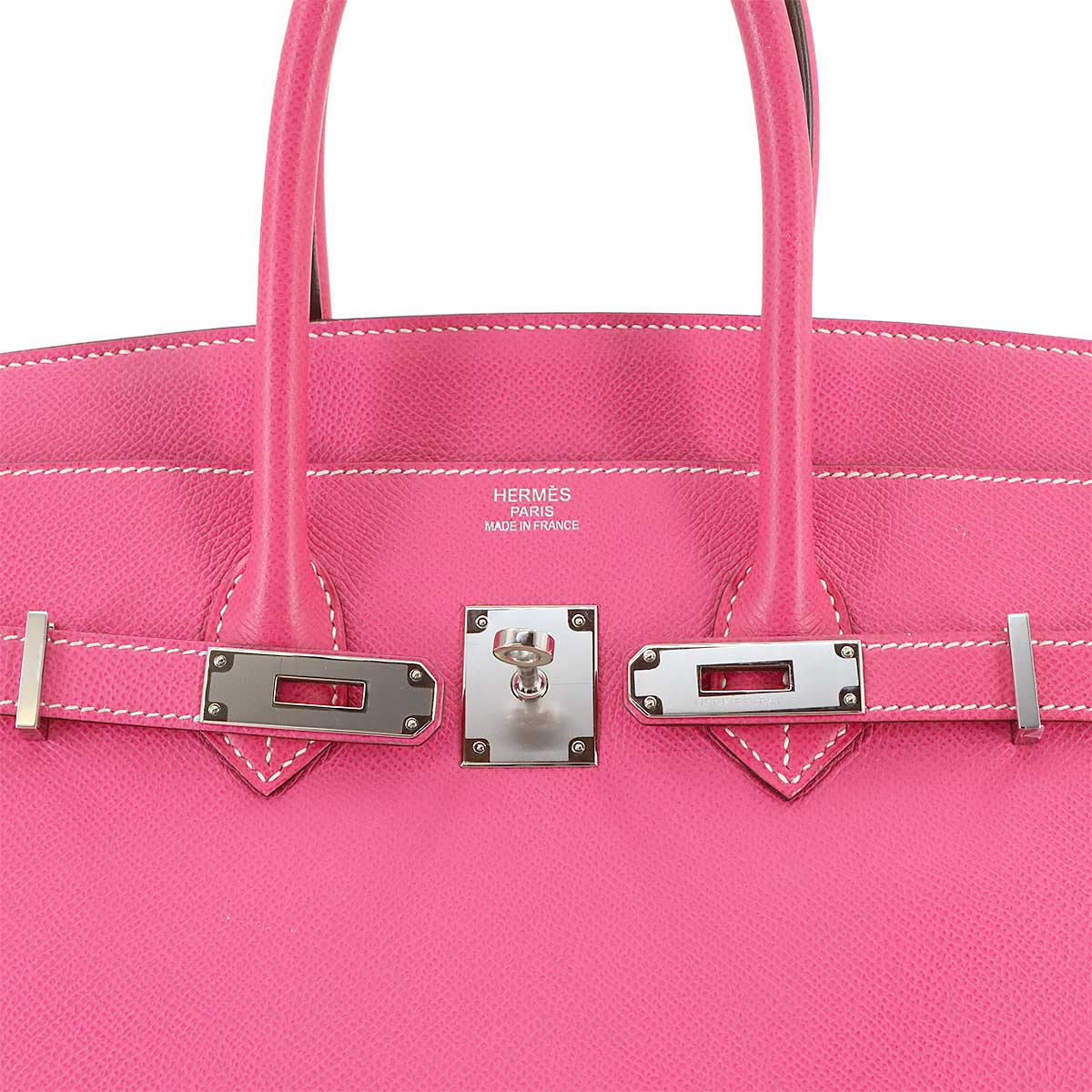 Candy Birkin 35 Epsom Rose Tyrien Ruby Hand Bag Purse Pink