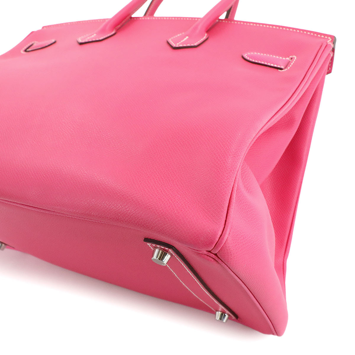 Candy Birkin 35 Epsom Rose Tyrien Ruby Hand Bag Purse Pink