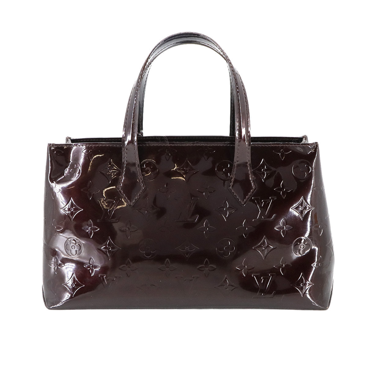 Monogram Vernis Wilshire PM Hand Bag Amarante M93641