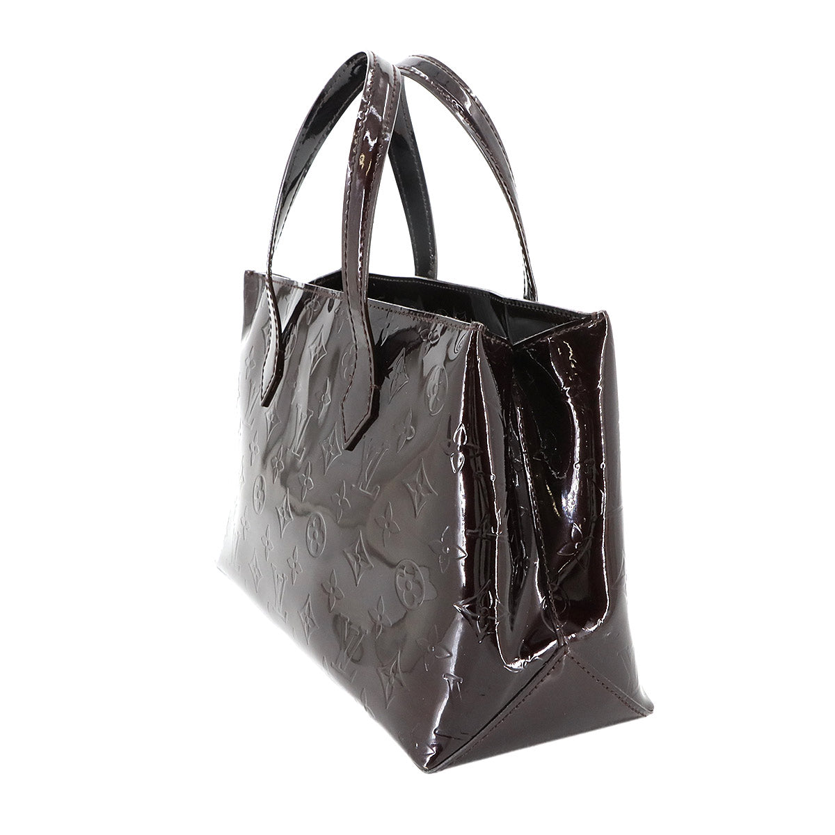 Monogram Vernis Wilshire PM Hand Bag Amarante M93641