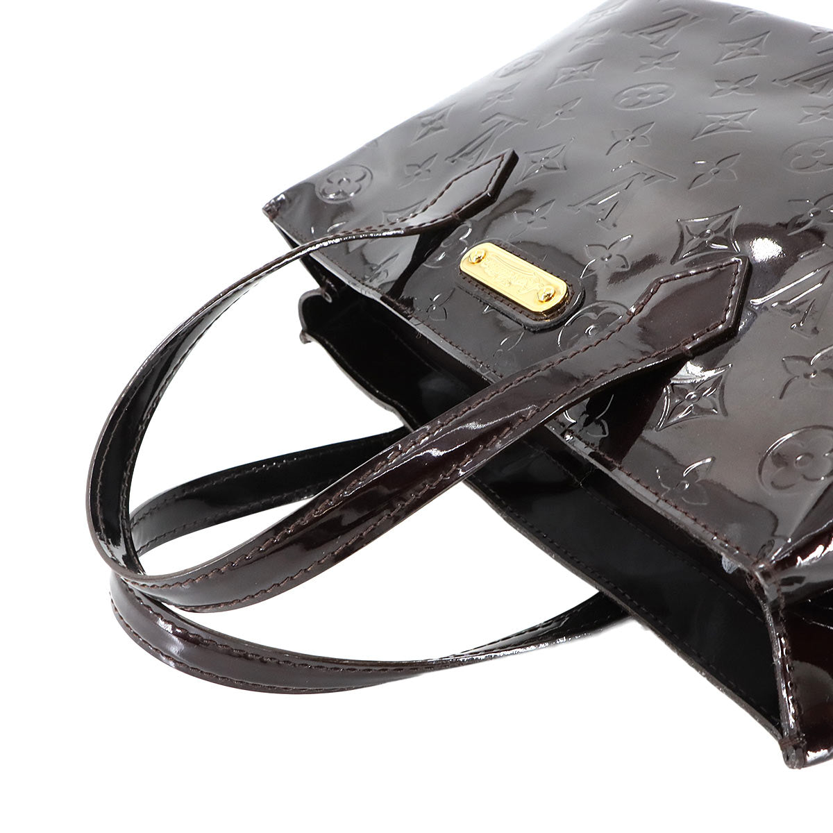 Monogram Vernis Wilshire PM Hand Bag Amarante M93641