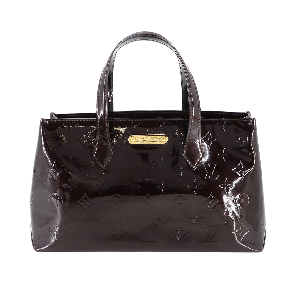 Monogram Vernis Wilshire PM Hand Bag Amarante M93641