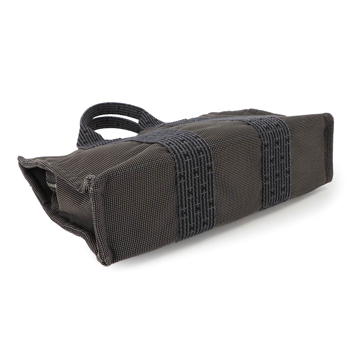 Herline tote PM Bag Canvas Gray Unisex Purse