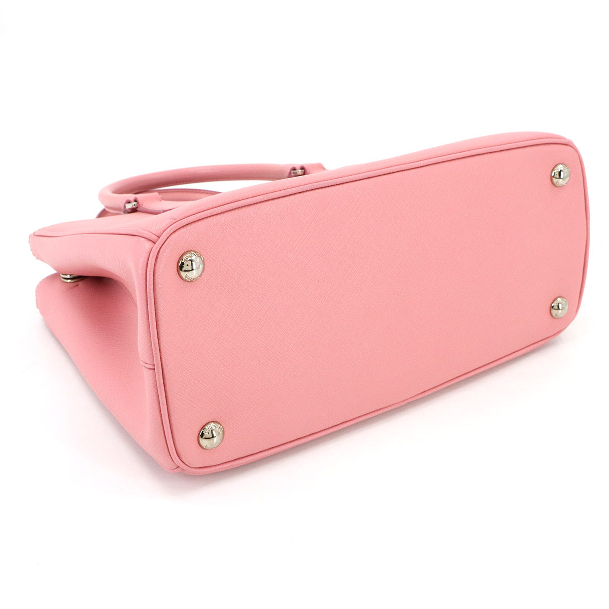 Galleria Medium Hand Shoulder Bag Saffiano Leather Pink 1BA863