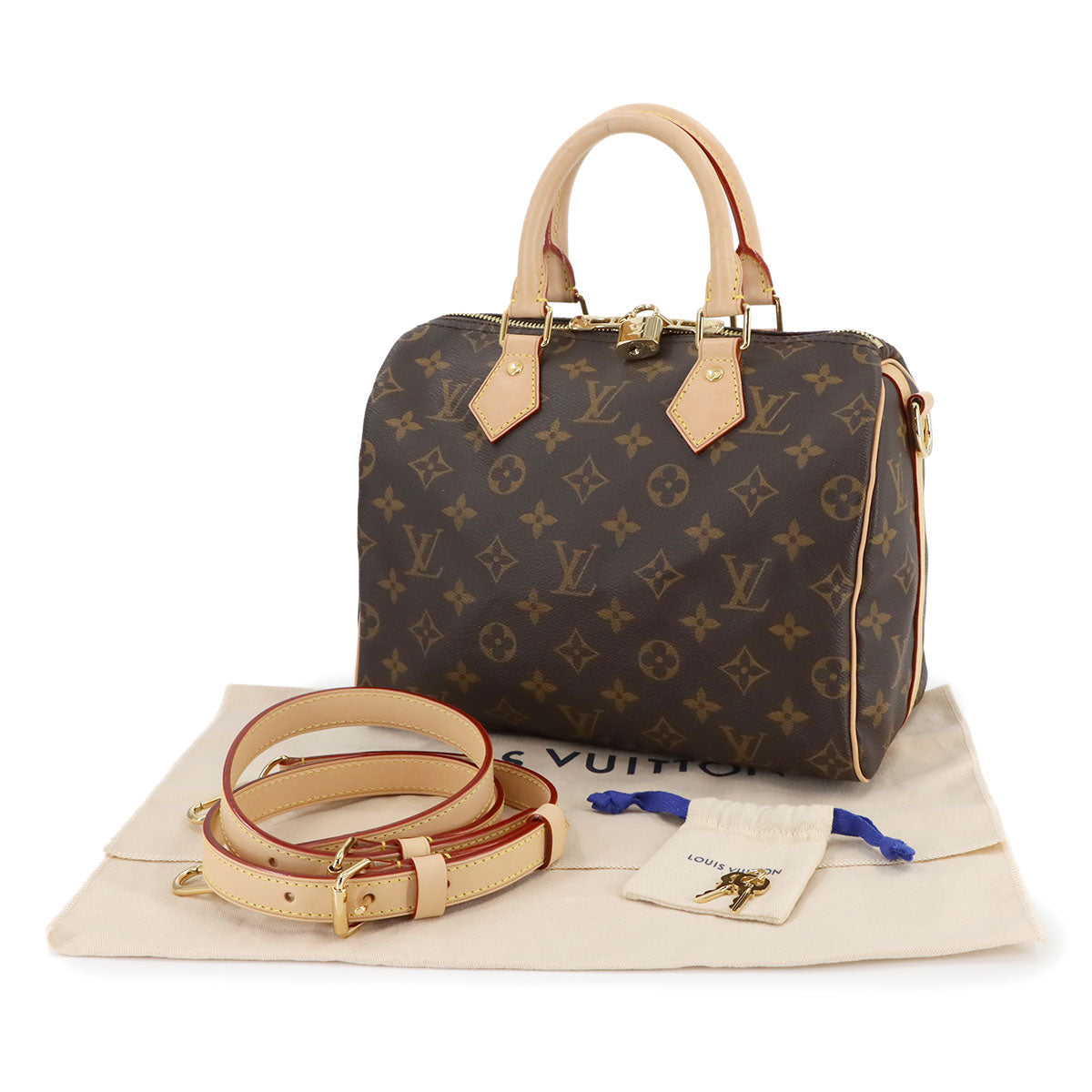 Monogram Speedy Bandouliere 25 2way Bag Brown M41113