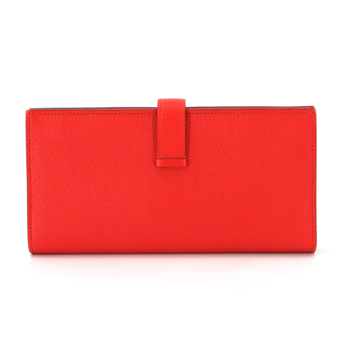 Bearn Soufflet Long Wallet Epsom Rouge Tomato