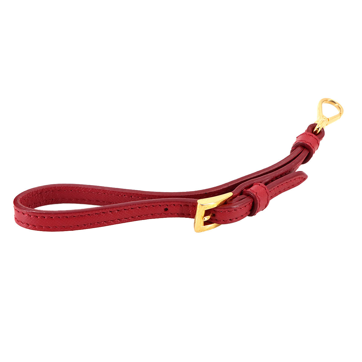 Pouch Nylon Saffiano Leather Red 1NE175 Purse