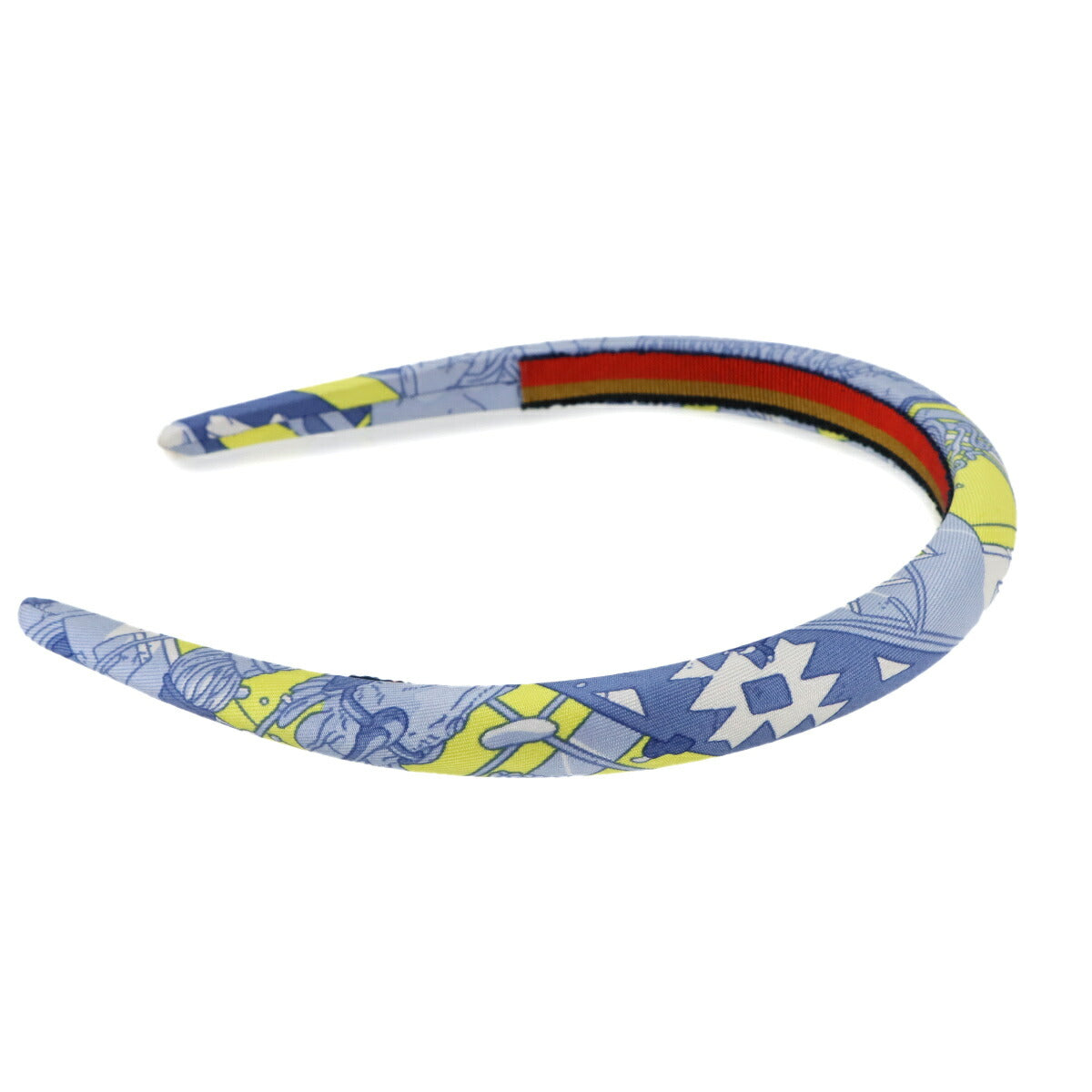 Elsa Headband La Legende du Cheval Silk Bleu Hair Accessory