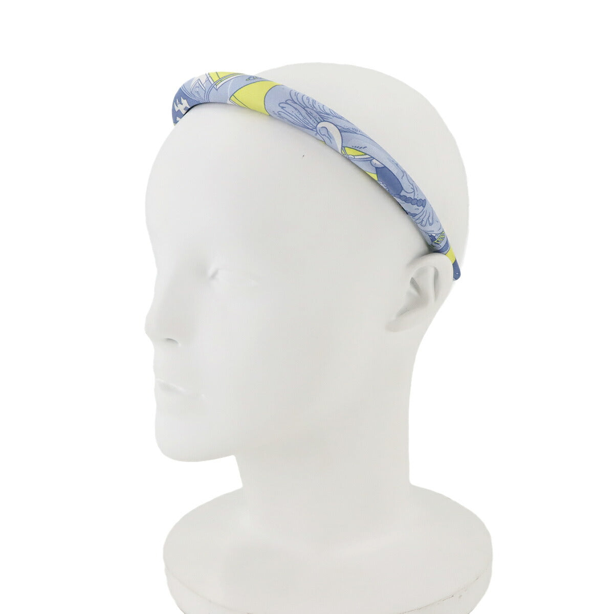Elsa Headband La Legende du Cheval Silk Bleu Hair Accessory