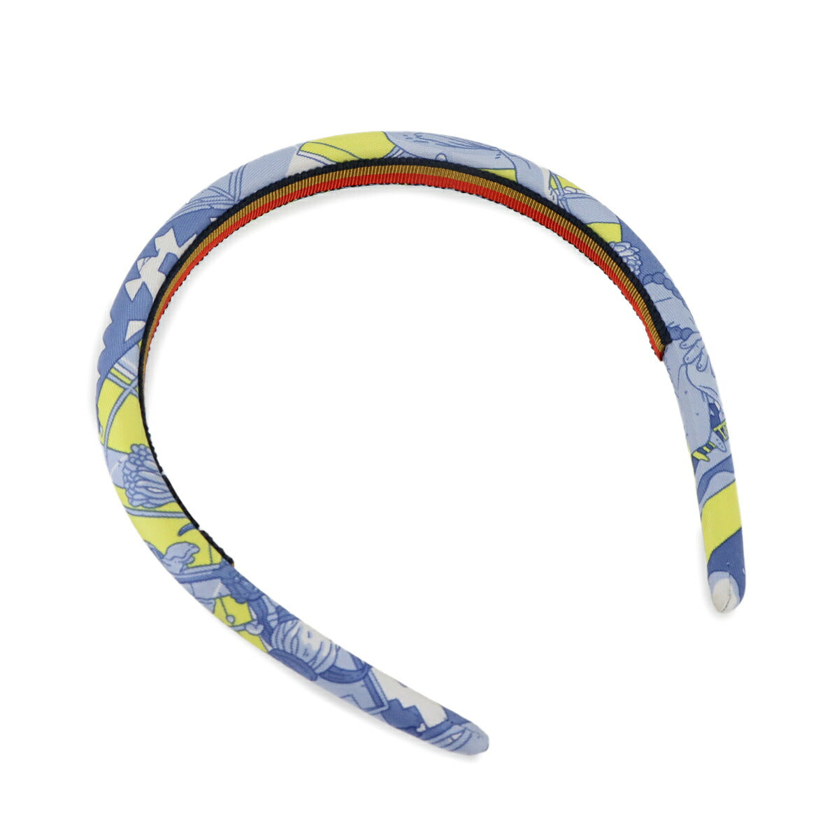 Elsa Headband La Legende du Cheval Silk Bleu Hair Accessory