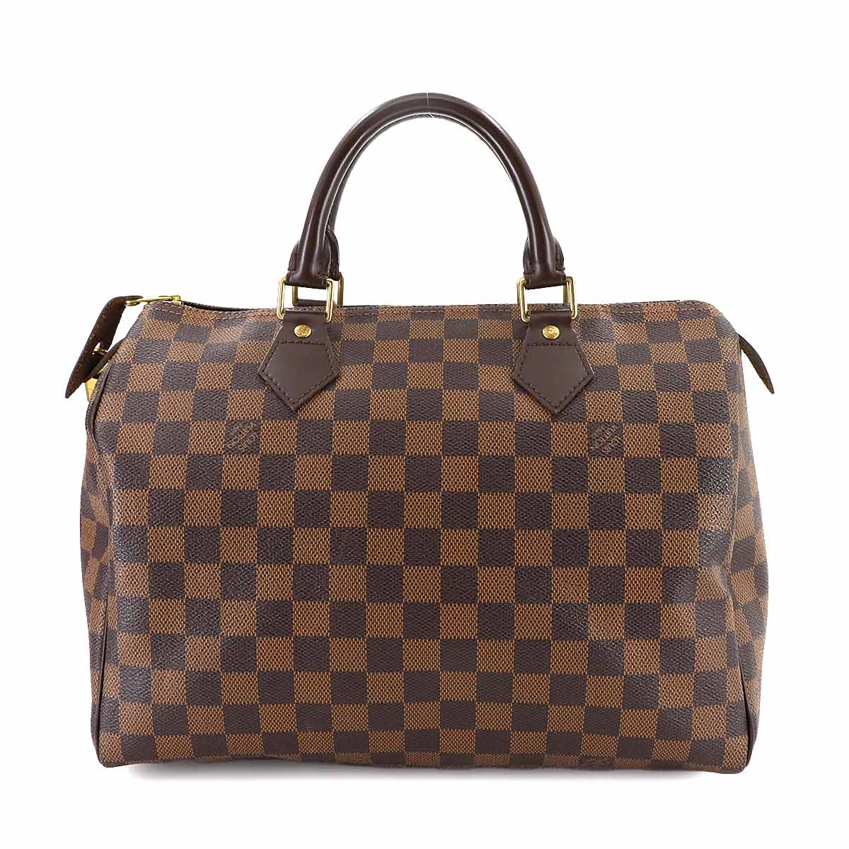 Damier Speedy 30 Hand Bag Ebene N41531 Brown Purse