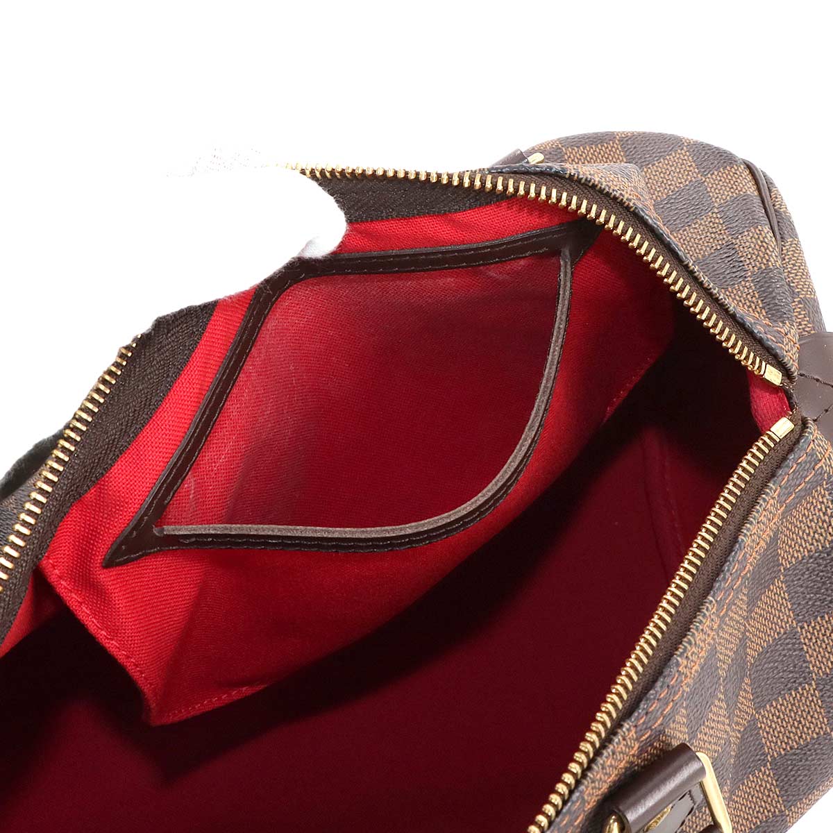 Damier Speedy 30 Hand Bag Ebene N41531 Brown Purse