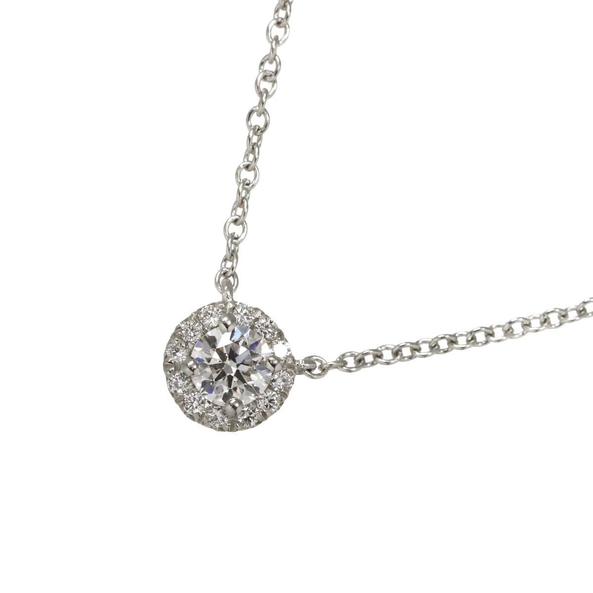 Soleste Diamond 0.18ct E/VVS1/3EX Necklace Pt