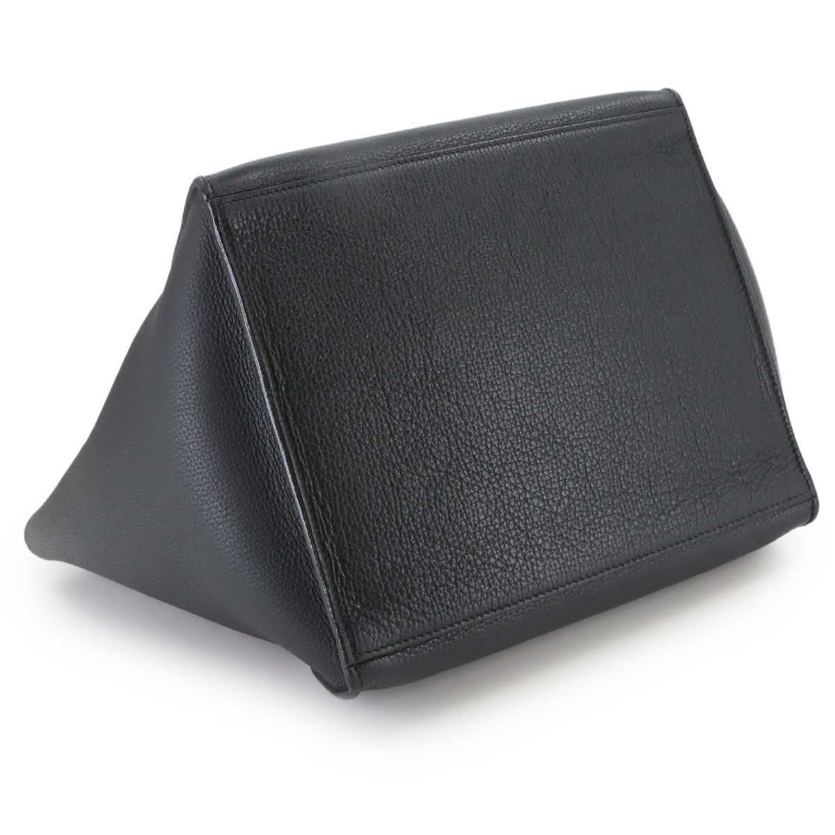 Big Bag Small With Longstrap Hand Shoulder Bag Leather Black
