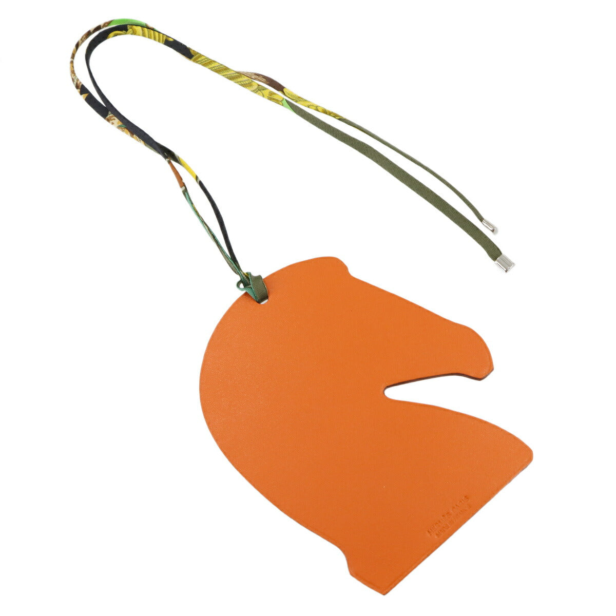 Petit H Samarcande Bag Charm Shevre Everlisse Rose tyrien Orange