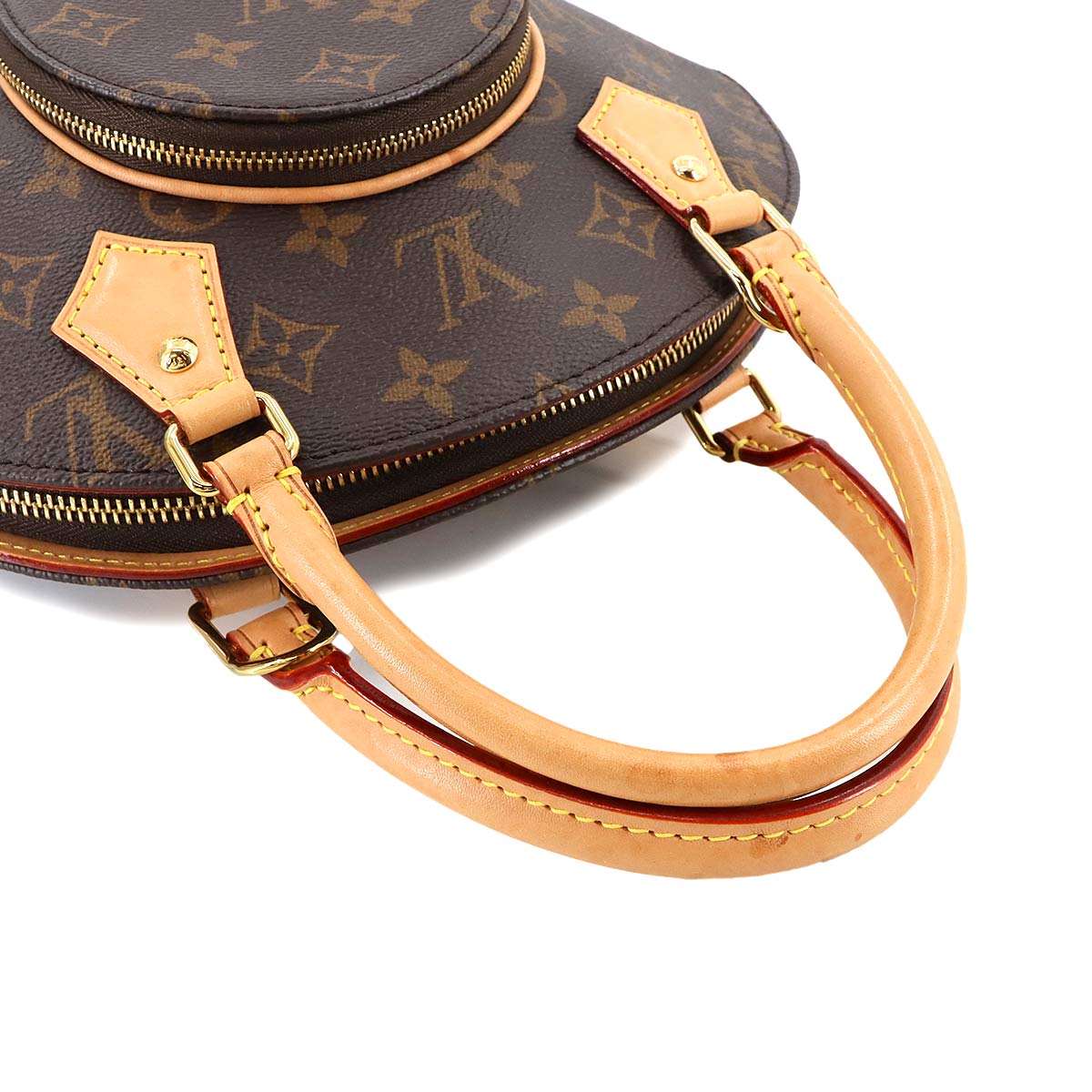 Monogram Ellipse PM Hand Shoulder Bag Brown M46196 Purse